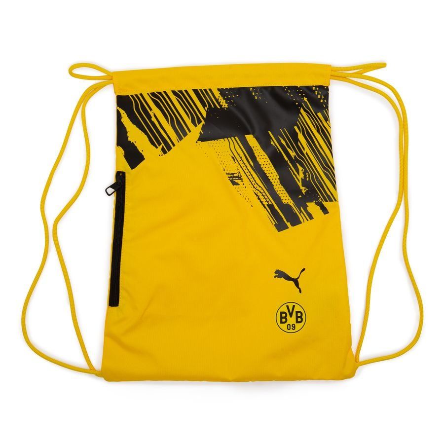 Dortmund Gym Sack - Faster Yellow/PUMA Black - Men's-SoccerKits Hub | Buy Soccer Jerseys Online